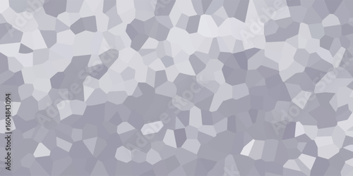 Abstract mosaic geometric background featuring various shades of gray and white creating a textured pattern perfect for design elements and modern presentations