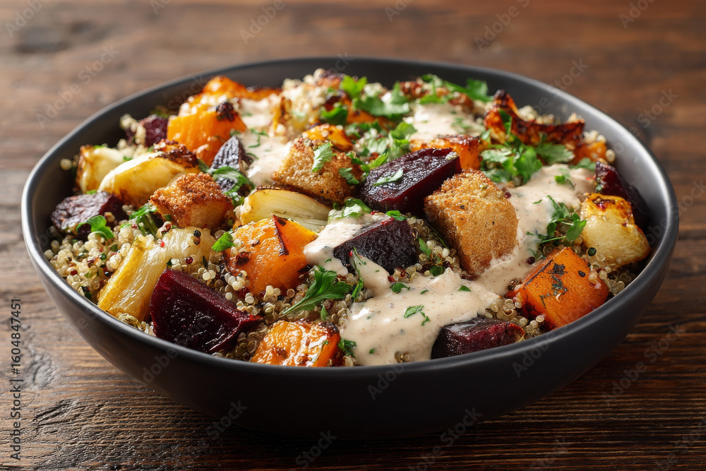 Bowl of vegetables is healthy and delicious, making you feel great Bowl of vegetables is healthy and delicious, making you feel great