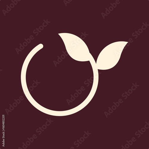 Leaf trendy useful important vector Illustration design ravishing colorful background