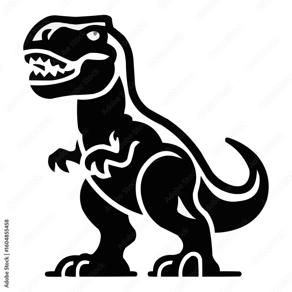 Fototapeta premium Dinosaur vector art design