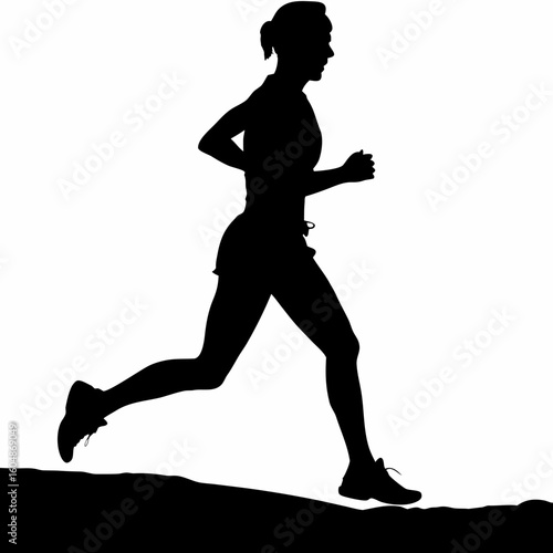 Chasing Miles Runner's Silhouette Life