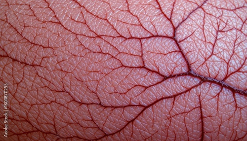 Closeup Veiny Arm Skin Texture