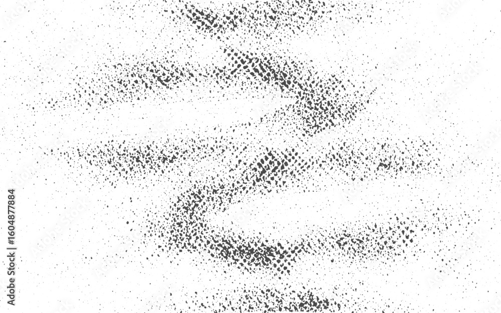 Fototapeta premium Heavy Grain Grunge Noise Texture, Dusty Distressed Background, Dark Rough Overlay for Posters and Illustrations