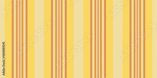 Lipster seamless pattern vertical, veil texture background lines. Vit vector textile stripe fabric in yellow and sterling silver colors.