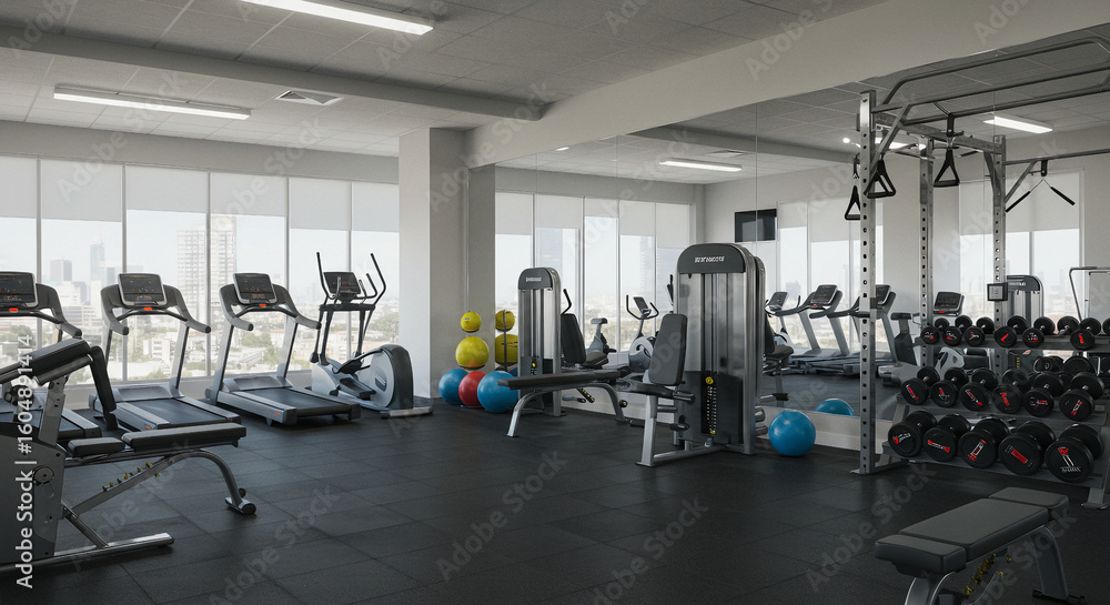 Fototapeta premium gym