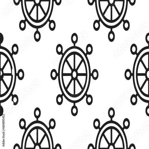 patterns resembling a minimalist silhouettes