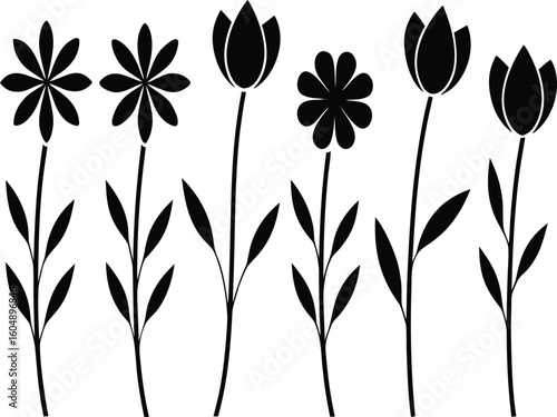 silhouettes of different types o silhouettes
