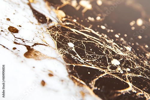 Macro Close-Up of a Golden Fountain Pen Poised to Sign an Important Business Contract or Legal Document	