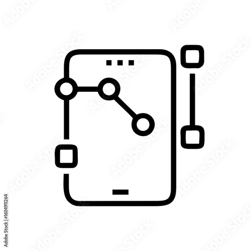 CAD interface with details, digital design tools, creating models, modern technology, copy space