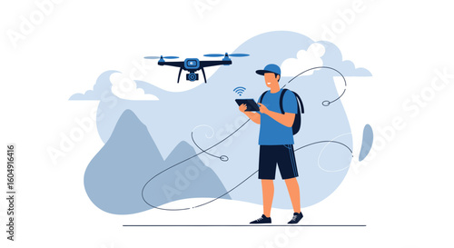 Adventures In The Skies Discovering Landscape With Portable Drone Technology