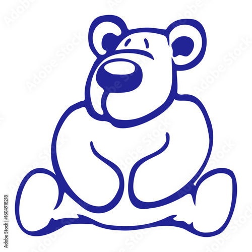 Ice Bear White Cute Teddy Friendly Comic Grizzly
