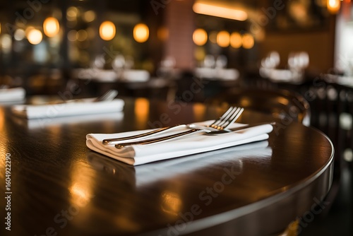 Wallpaper Mural Elegant Dining Experience Ready for Guests in Upscale Restaurant Setting Torontodigital.ca