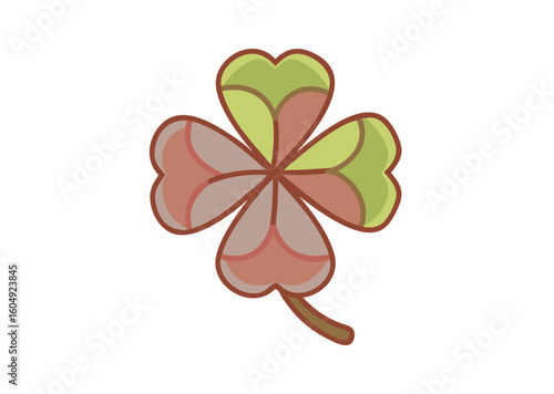 Shamrock clover leaf Vector Illustration