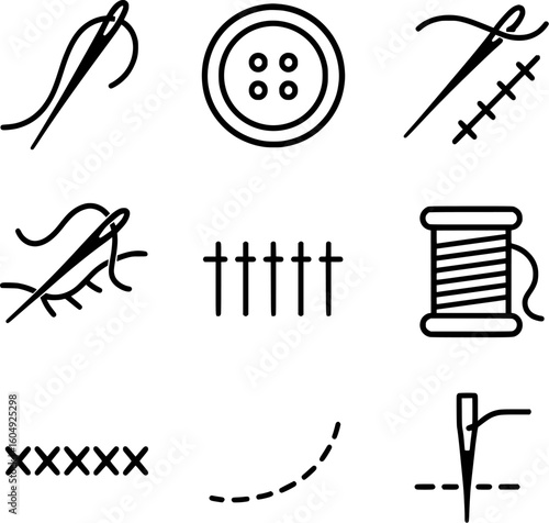 set of sewing accessories