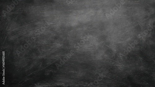 The textured black chalkboard surface ready for creative expression.
