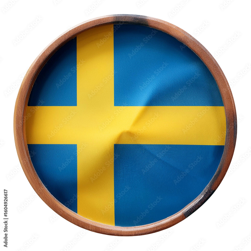 Fototapeta premium Sweden High Quality Transparent PNG Flag Designs and Collections