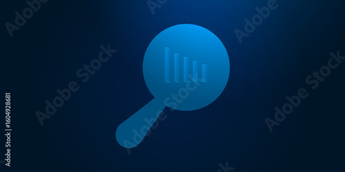 abstract low poly education sectors finances background.