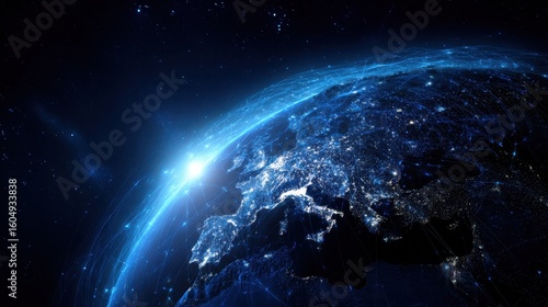 The Stunning Earth Revealed in a Brilliant Cosmic Display