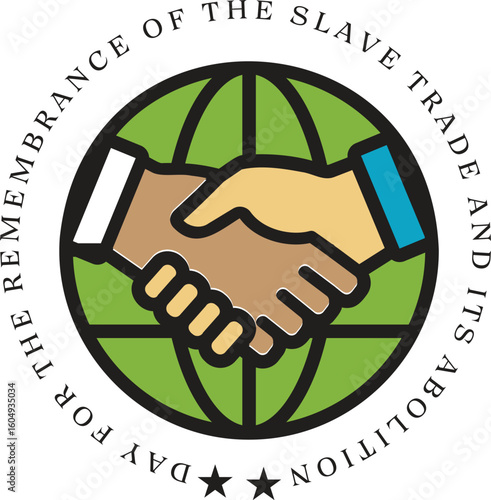 International Day for the Remembrance of the Slave Trade and Its Abolition Emblem
