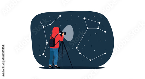 Capturing Cosmic Wonder Photographer Shoots Constellations In Starry Night Sky