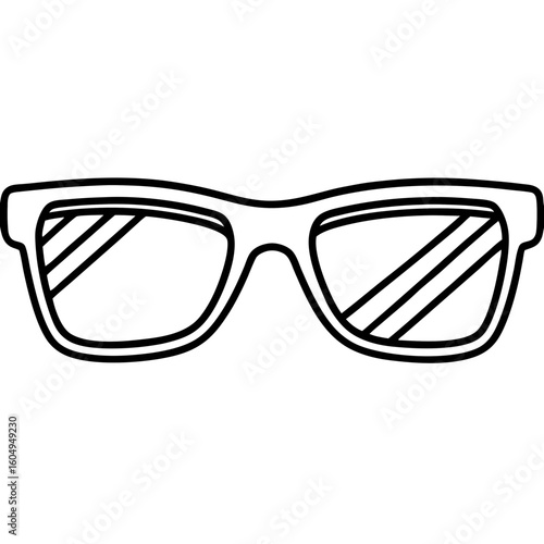 Sunglasses Icon Silhouette