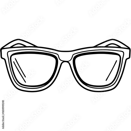 Sunglasses Icon Silhouette