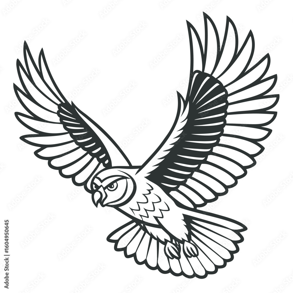 Obraz premium eagle with wings