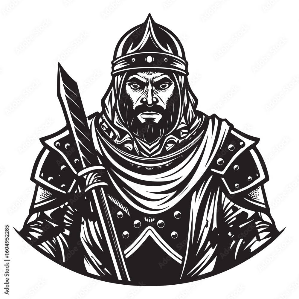 Obraz premium Islamic Warrior