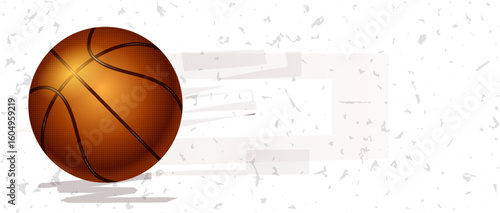 Basketball background feed print web promotion