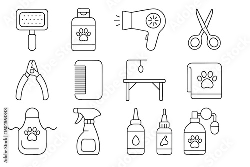 Essential pet grooming tools: brushes, dryers, scissors, clippers, combs and more