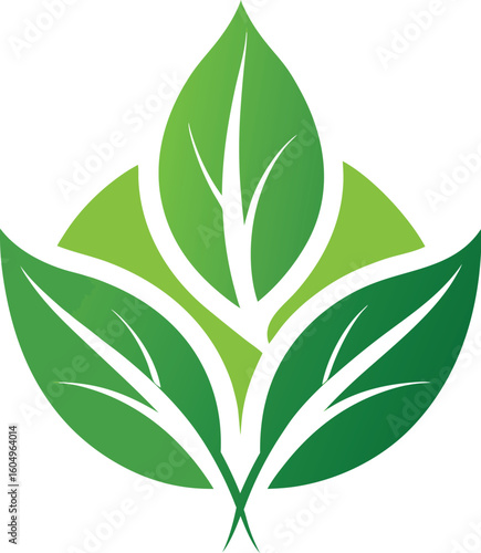 Adobe Illustrator Artwork green leaves vector illustration