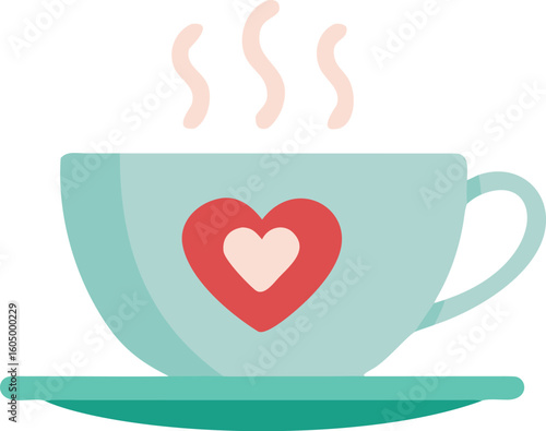 cup of coffee heart love coffee valentine