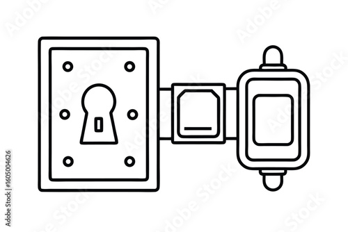 Vector Illustration Of Light Switches And Dimmers