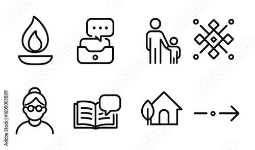 Cultural Preservation Icons