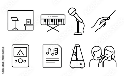 Musical Rehearsal Icons