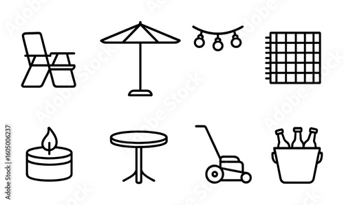 Backyard Essentials Icons