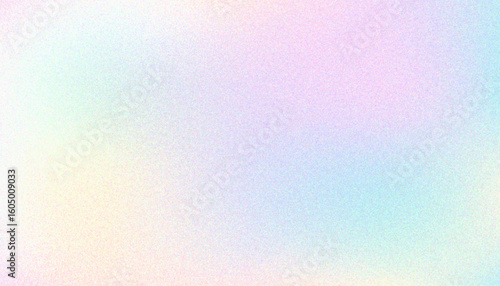 abstract blur background with pastel color. Colorful Gradient graphic in spring light blue grain.