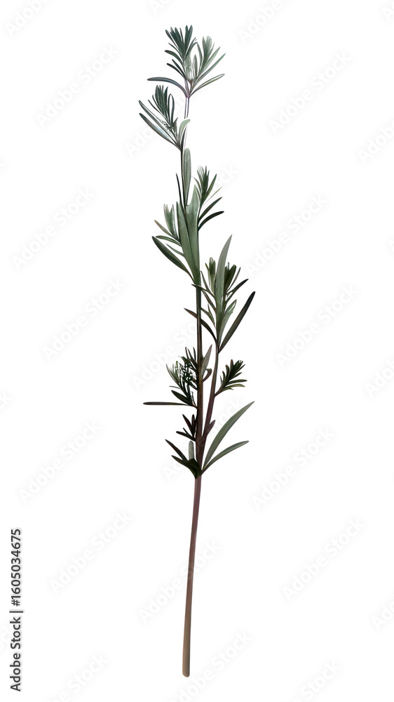 Fototapeta premium PNG Aesthetic flowers art illustration plant.