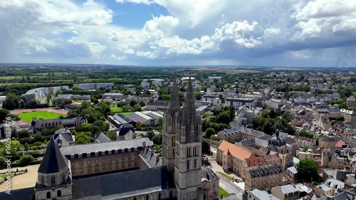 Wallpaper Mural Caen Saint-Étienne de Caen Torontodigital.ca