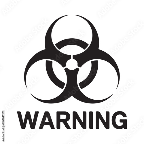 biohazard sign vector