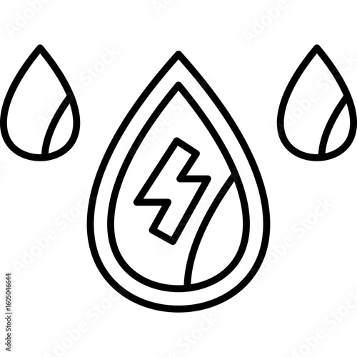 Water Energy Icon