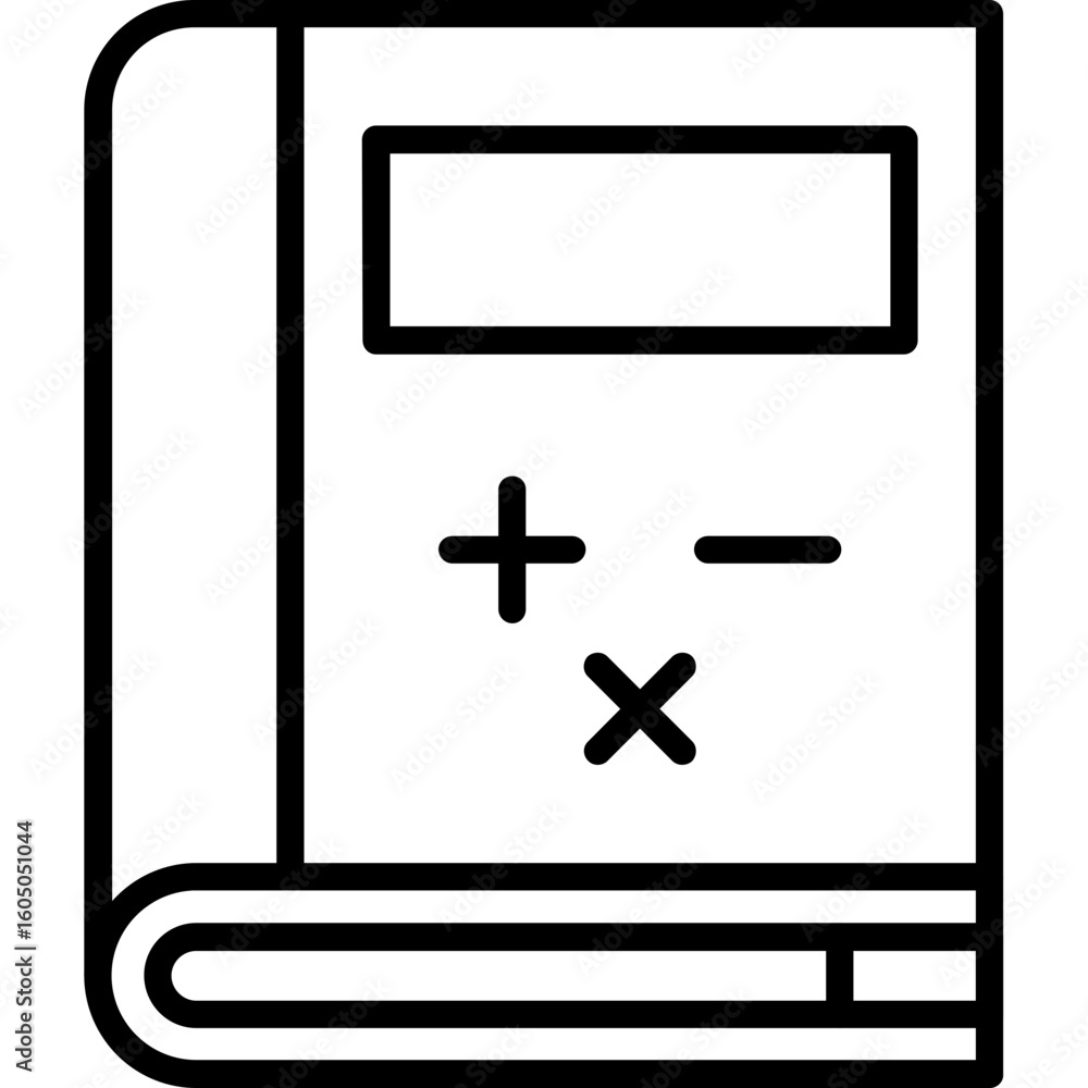 Obraz premium Algebra Icon