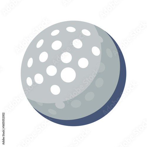 golf ball isolated on white