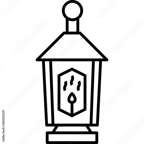 Islamic Lantern Icon