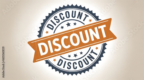 Get amazing discounts with our promotion seal, perfect for marketing materials and advertisements today
