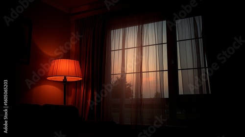 Evening Energy Savings: Ambient Lighting in a Cozy Home