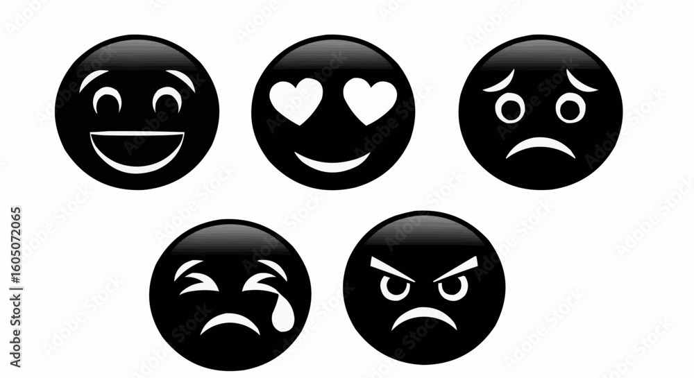 Fototapeta premium Emojis