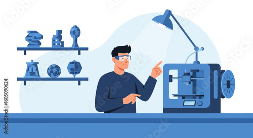 Engineer Explains How Three Dimensional Printing Works In Engineering Lab