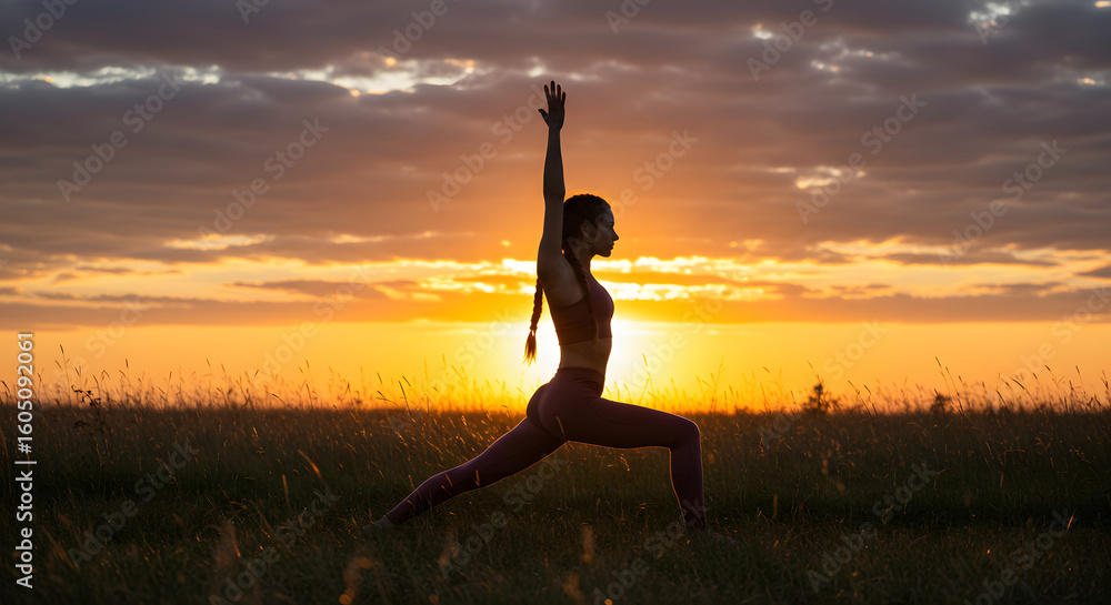 Relaxing Yoga Practice in Tranquil Field
Relaxing Yoga Practice in Tranquil Field