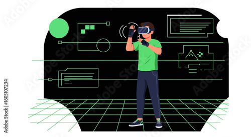 Experiencing Immersive Virtual Reality Headset Gaming in Digital Environment